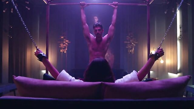 A man keeps his promise to his girlfriend in a steamy 2020 scene
