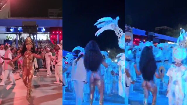 Hot compilation of Evelyn Bastos' carnaval 2023 scenes