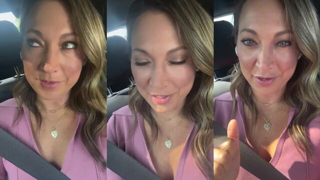 Ginger weather girl gets banged and receives a cumshot