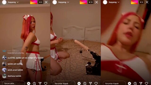 Big white tits solo action with Lali and Poine's leak