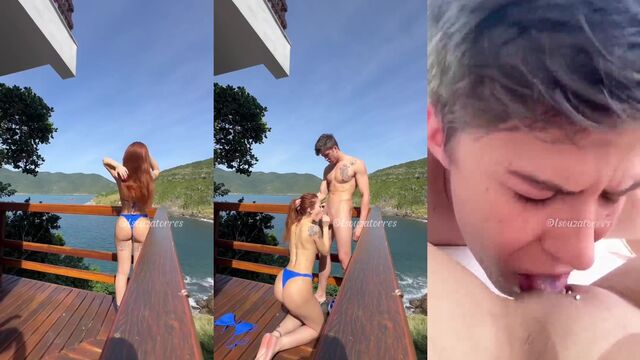 Mari Avila getting fucked outdoors