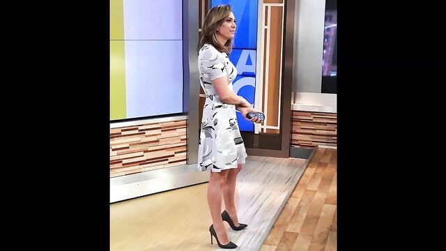 Ginger Zee gets her pussy pounded by a huge cock