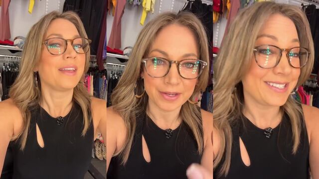 Ginger Zee is a hot babe with amazing slender body and sexy long legs