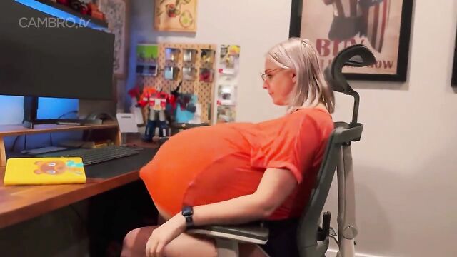 Madzisstacked is famous for the wildest and most extreme fake tits scenes