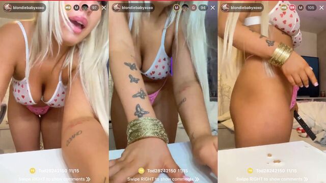 Thick white girl ass and phat cat on Clapper LIVE