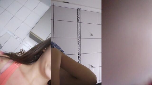 A beautiful woman named Lana has sex with her boyfriend