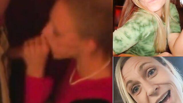 The husband gave a pearl necklace to his wife as a gift