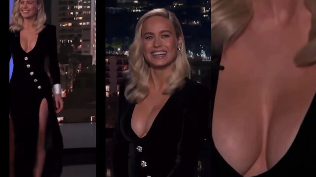 Brie Larson is wearing her new red underwear and gets fucked