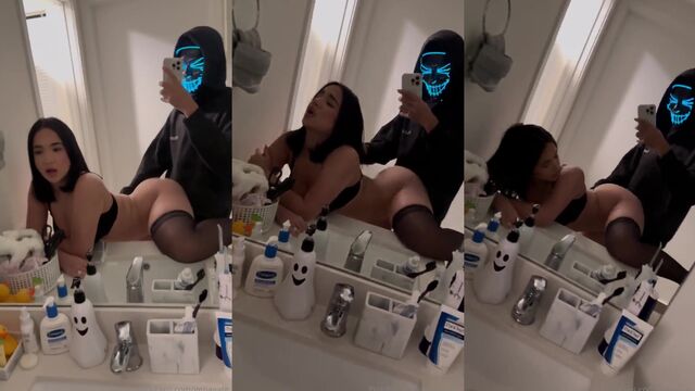 A girl with a perfect ass in doggystyle sex