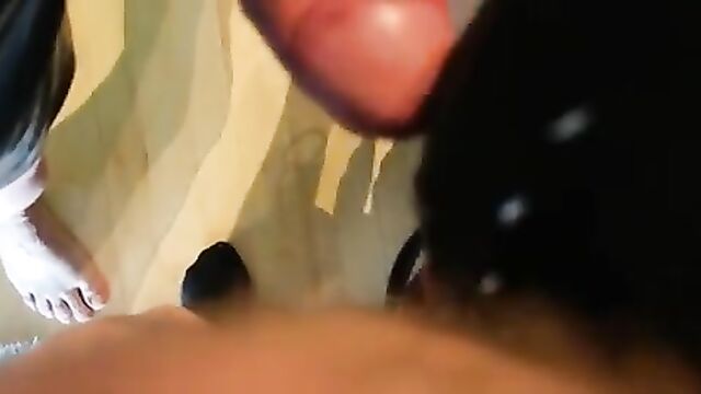 A German guy fucks his pig in latex clothes, showcasing intense BDSM flair