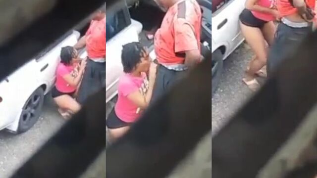 We had sex after a night ball and ended up on the street