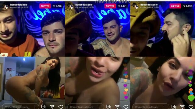 The appetizing Carol is rebirthing a cock in a live broadcast