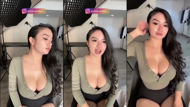 BIGO Monica Ardhea: Make my legs go weak with this hot Indonesian model