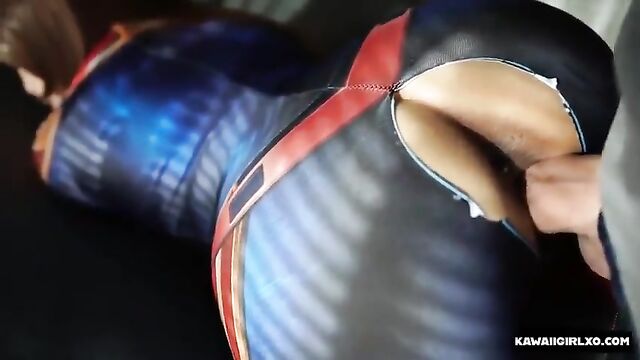 The Kawaii Girl gets her pussy wet with toy and finger