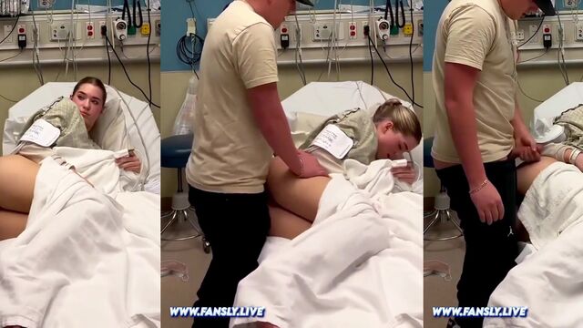 A silent chick gets fucked in the pussy in the hospital