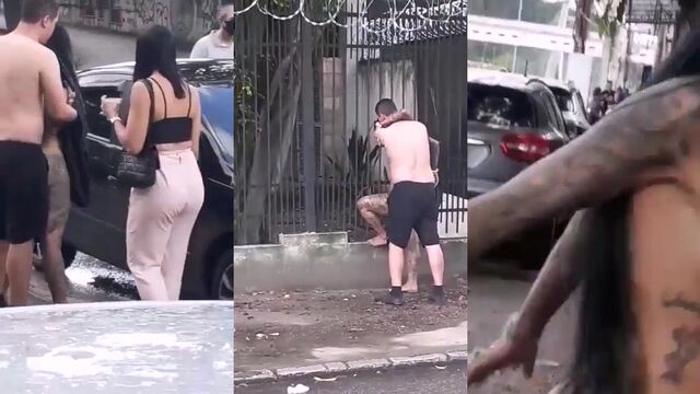 Barefoot yasmim calazans gets fucked on the street