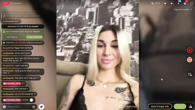 A cute girl does a blurry strip tease for you