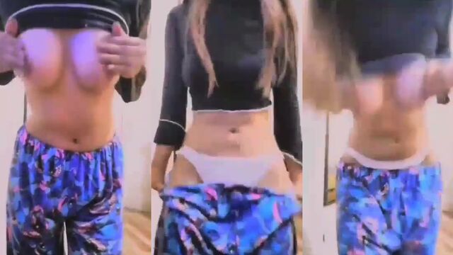 Private sessions collection with a naked teen Latina, Milenaxgg style