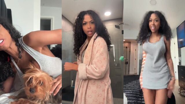 A girl had a nipple slip during a live broadcast on TikTok