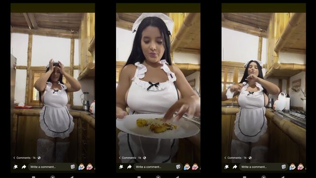 Alejandra Quiroz gets fucked on Facebook Live in a steamy session