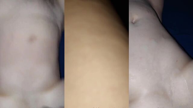 The guy did not stop and fucked a beautiful model hard