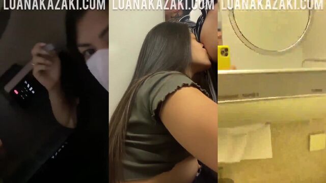 The sweet ass of Luana Kazaki is being eaten