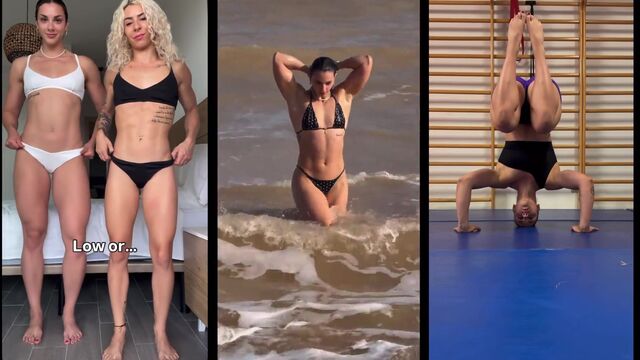 A hot and sexy Italian girl is featured in this goon compilation