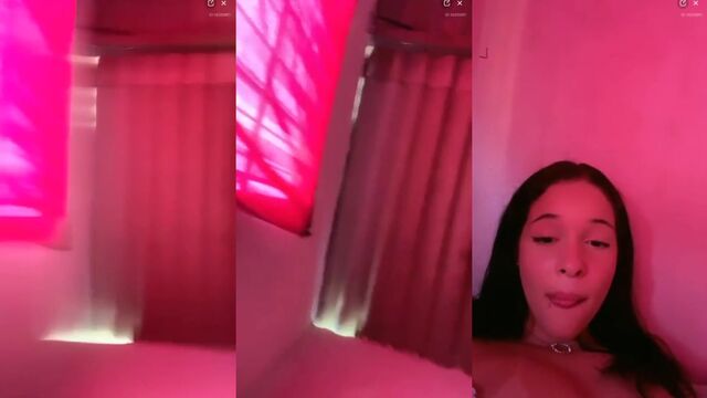 A hot live show with a beautiful woman, part 8