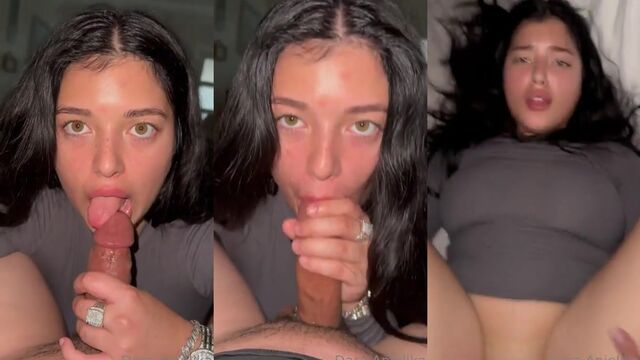 A young couple records their intimate moments to share later