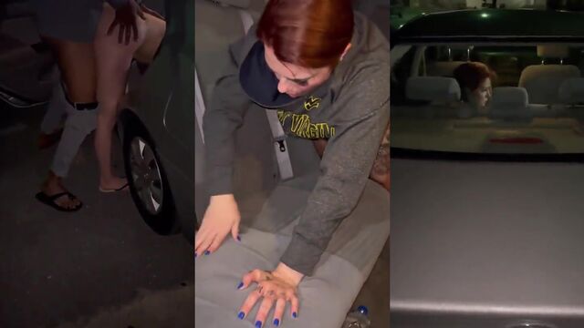 Redhead slut wife gets banged again, nothing changed