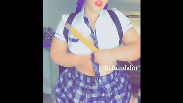 Randalin rides a big cock and gets her pussy filled with cum
