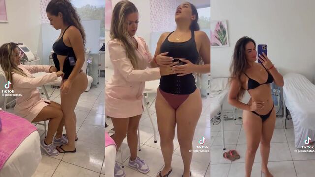 Costa Rica 2023 - sexy rubia gets fucked hard by the pillar