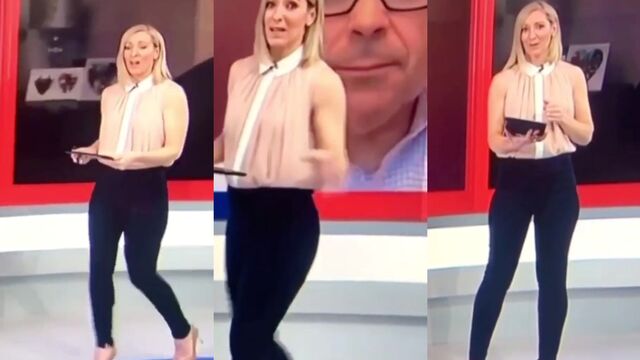 Sky Sports Fap Challenge feature: Jock bangs fat and curvy MILF Vicky Gomersall