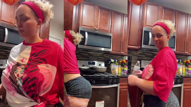 Blonde 3 - The golden-haired girl is fucking like a slut