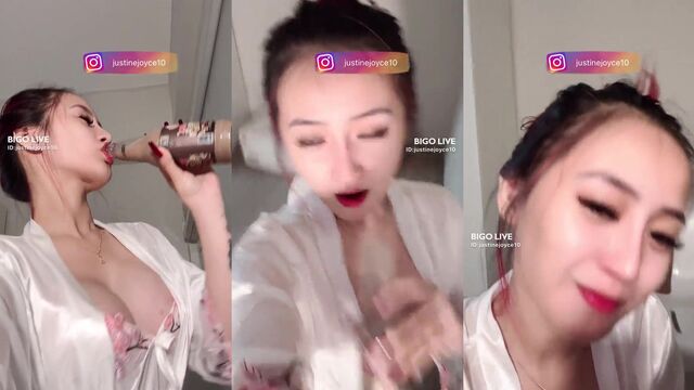 JustineJoyce10's BIGO Live performance is all about her dancing skills