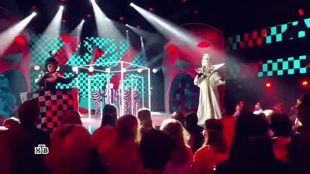 Беги от меня - Юлия Ковальчук и Алексей Чумаков в шоу Новогодняя маска на канале НТВ