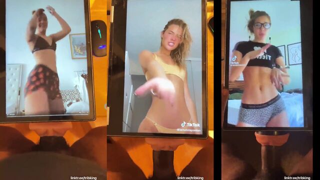 Olivia Ponton gets a messy cum tribute after hardcore sex