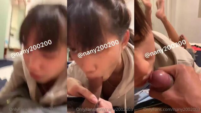 Running my hands all over ladyboy Nany2002003 until she comes on me 4K GoPro POV