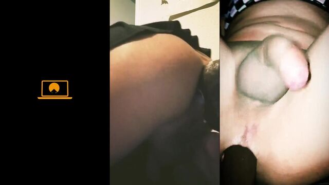 A hippy white femboy gets his creamy ass fucked hard