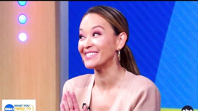 Weather girl on the internet has an accident during a broadcast