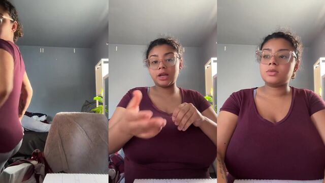 A very hot girl is making love with a guy