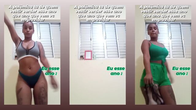 Low-income pimentinha in funk style action