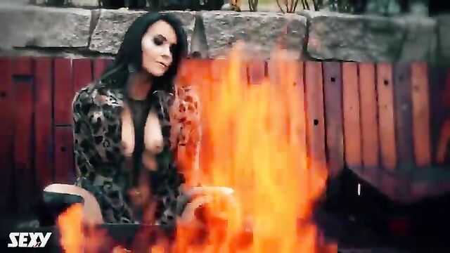 I went back to the club and I couldn't hold back with Paola