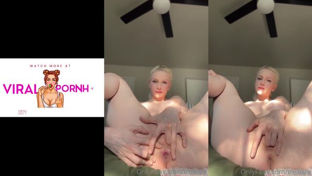 Finger fucking while playing the game is not enough for her