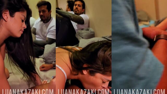 Brunette Latina Luana Kazaki enjoys getting her pussy stuffed