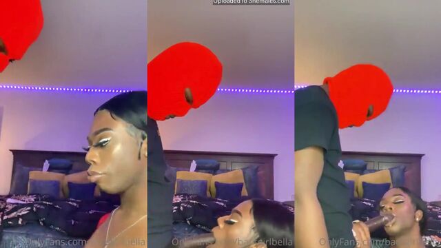 Bad Tgirl is too much for her partner to handle