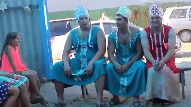 Ржач на свадьбе! Сказка о царе Салтане))