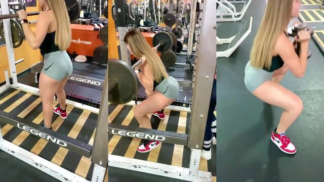 Thaíssa Marvila - sexy girl shows her ass on Instagram