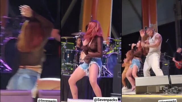 Anitta's ass is too much for her friend to handle