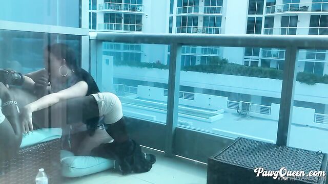Ryan Smiles is a PAWG alert and she loves to suck cock